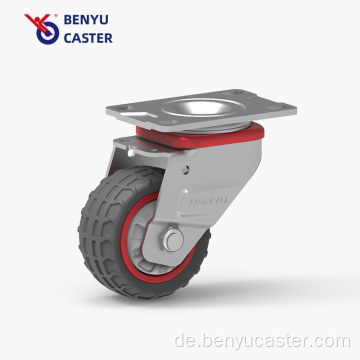 Benyu Casters 4 Zoll Medium PU Universal Casters